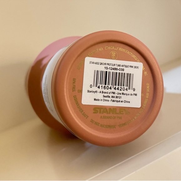 🎉LAST PIECE🎉Stanley 40oz Quencher Protour Flipstraw Tumbler Antique Pink - Picture 7 of 10